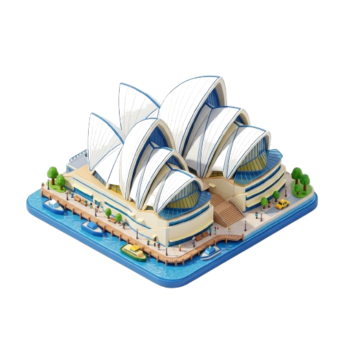 Sydney Opera House 3D Pop-out